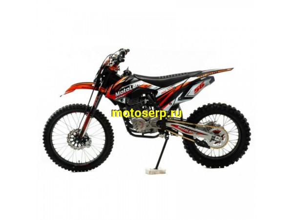 Купить  Мотоцикл Кросс/Эндуро Motoland 250 CRF (спортинв), 21/18,  250сс, 172FMM, 4 такт.,5 перед.,диск. торм. оранжевый (шт) (ML 19907 (ФОТО купить с доставкой по Москве и России, цена, технические характеристики, комплектация фото  - motoserp.ru