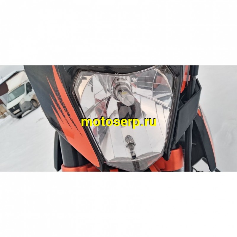 Купить  Мотоцикл Кросс/Эндуро Motoland 250 CRF (спортинв), 21/18,  250сс, 172FMM, 4 такт.,5 перед.,диск. торм. оранжевый (шт) (ML 19907 купить с доставкой по Москве и России, цена, технические характеристики, комплектация фото  - motoserp.ru