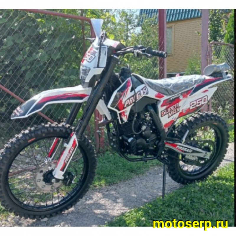 Купить  Мотоцикл Кросс/Эндуро Progasi SUPER MAX 250 (2026) 172FMM-3A (CB250-F) 21/18" (шт) (ФОТО купить с доставкой по Москве и России, цена, технические характеристики, комплектация фото  - motoserp.ru
