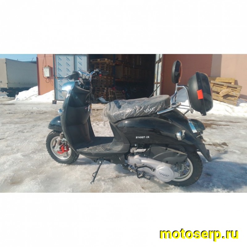 Купить  Скутер VMC RETRO с кофром (Венто Ретро) 50cc; 1,5 местный, 4Т, возд. охлажд., диск/барабан, кол. 10"/10"(шт) 01500 (Vento  купить с доставкой по Москве и России, цена, технические характеристики, комплектация фото  - motoserp.ru