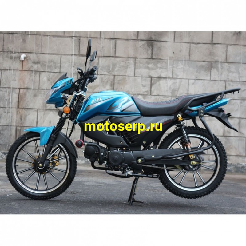 Купить  Мопед Millenium Alpha RS12M Champ  4Т; 50cc; колеса 17"литые; 4пер, эл. старт; бак 12л, легкая усиленная рама (шт) 01250 (ТехМаркет (ФОТО купить с доставкой по Москве и России, цена, технические характеристики, комплектация фото  - motoserp.ru