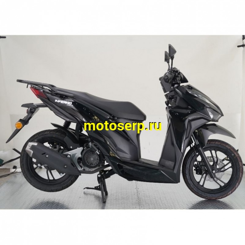 Купить  Скутер VENTO INFERNO NEW (Венто Инферно) 50cc; 1,5 мест, 2 амортиз, 4Т,  (replica Honda Click) диск/диск, кол. 14"/14" (шт) 01700 (Vento (ФОТО купить с доставкой по Москве и России, цена, технические характеристики, комплектация фото  - motoserp.ru