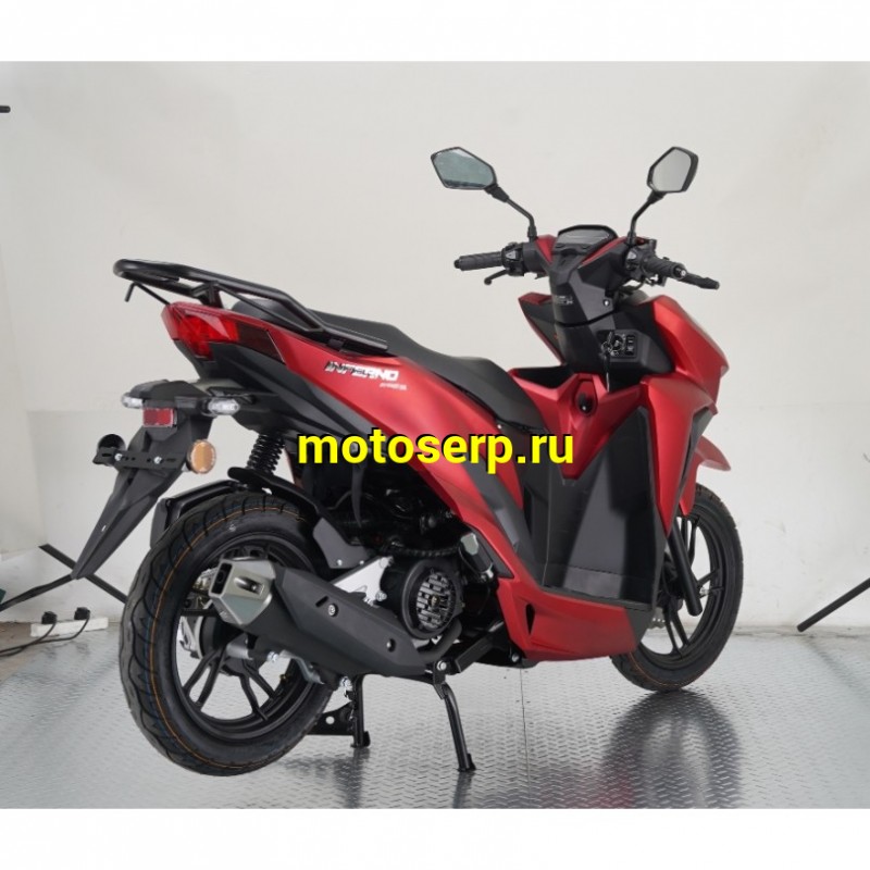 Купить  Скутер VENTO INFERNO NEW (Венто Инферно) 50cc; 1,5 мест, 2 амортиз, 4Т,  (replica Honda Click) диск/диск, кол. 14"/14" (шт) 01700 (Vento (ФОТО купить с доставкой по Москве и России, цена, технические характеристики, комплектация фото  - motoserp.ru