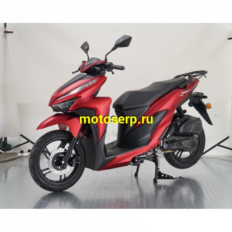 Купить  Скутер VENTO INFERNO NEW (Венто Инферно) 50cc; 1,5 мест, 2 амортиз, 4Т,  (replica Honda Click) диск/диск, кол. 14"/14" (шт) 01700 (Vento (ФОТО купить с доставкой по Москве и России, цена, технические характеристики, комплектация фото  - motoserp.ru