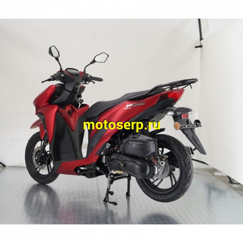 Купить  Скутер VENTO INFERNO NEW (Венто Инферно) 50cc; 1,5 мест, 2 амортиз, 4Т,  (replica Honda Click) диск/диск, кол. 14"/14" (шт) 01700 (Vento (ФОТО купить с доставкой по Москве и России, цена, технические характеристики, комплектация фото  - motoserp.ru