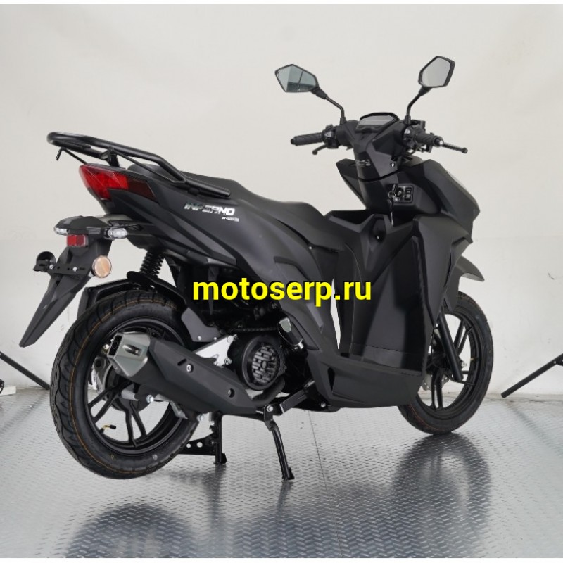 Купить  Скутер VENTO INFERNO NEW (Венто Инферно) 50cc; 1,5 мест, 2 амортиз, 4Т,  (replica Honda Click) диск/диск, кол. 14"/14" (шт) 01700 (Vento (ФОТО купить с доставкой по Москве и России, цена, технические характеристики, комплектация фото  - motoserp.ru