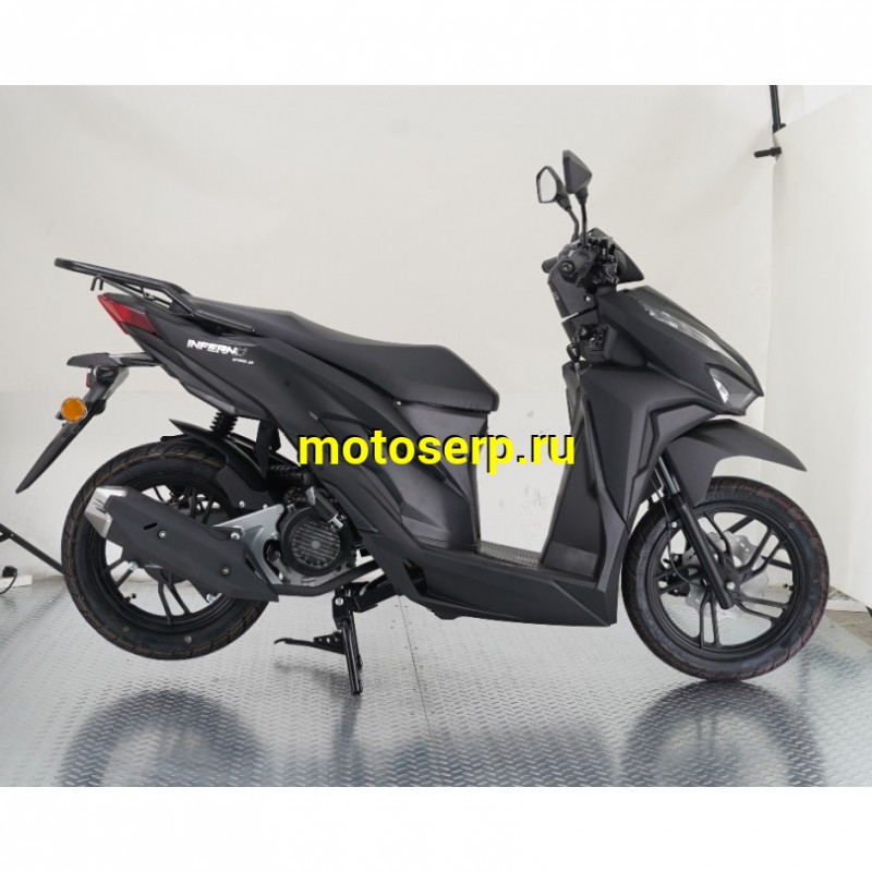 Купить  Скутер VENTO INFERNO NEW (Венто Инферно) 50cc; 1,5 мест, 2 амортиз, 4Т,  (replica Honda Click) диск/диск, кол. 14"/14" (шт) 01700 (Vento (ФОТО купить с доставкой по Москве и России, цена, технические характеристики, комплектация фото  - motoserp.ru