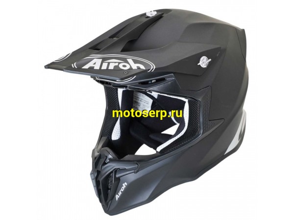 Купить  Шлем Кросс AIROH TWIST 2.0 COLOR BLACK MATT (XL) (шт) (AIROH купить с доставкой по Москве и России, цена, технические характеристики, комплектация фото  - motoserp.ru