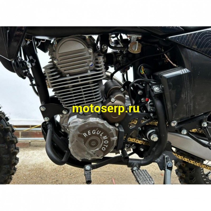 Купить  Мотоцикл Кросс/Эндуро Regulmoto Sport-003 PR PRO (4 valves) 5пер. Черный  300сс (ЭПТС) 21/18, ZS175FMM-5, возд.охл.,диск/диск,(шт) купить с доставкой по Москве и России, цена, технические характеристики, комплектация фото  - motoserp.ru