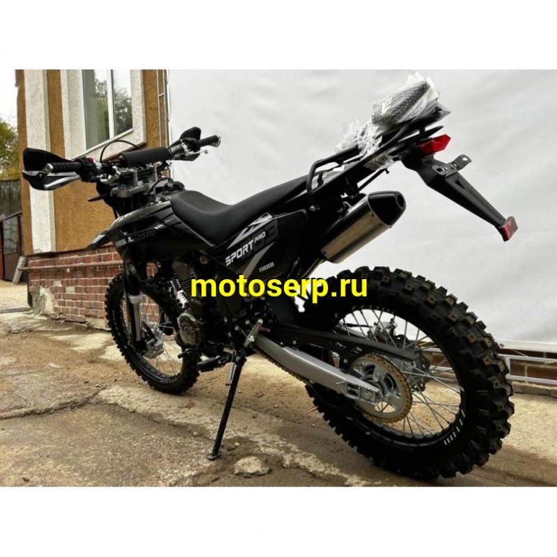 Купить  Мотоцикл Кросс/Эндуро Regulmoto Sport-003 PR PRO (4 valves) 5пер. Черный  300сс (ЭПТС) 21/18, ZS175FMM-5, возд.охл.,диск/диск,(шт) купить с доставкой по Москве и России, цена, технические характеристики, комплектация фото  - motoserp.ru