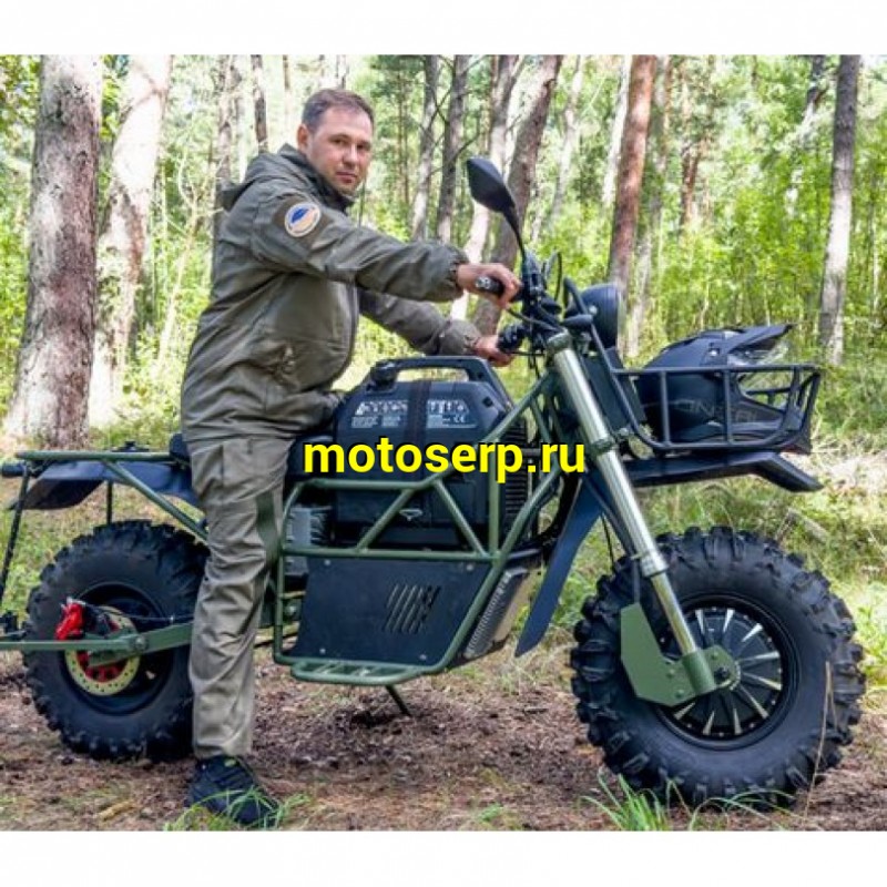Купить  ====Электромотоцикл BALTMOTORS Bulldog 2x2, 4000W,  запас хода 90 км. гибрид, (съемный генератор + 69900р) (шт) купить с доставкой по Москве и России, цена, технические характеристики, комплектация фото  - motoserp.ru