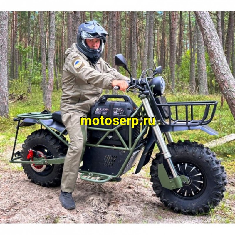 Купить  ====Электромотоцикл BALTMOTORS Bulldog 2x2, 4000W,  запас хода 90 км. гибрид, (съемный генератор + 69900р) (шт) купить с доставкой по Москве и России, цена, технические характеристики, комплектация фото  - motoserp.ru