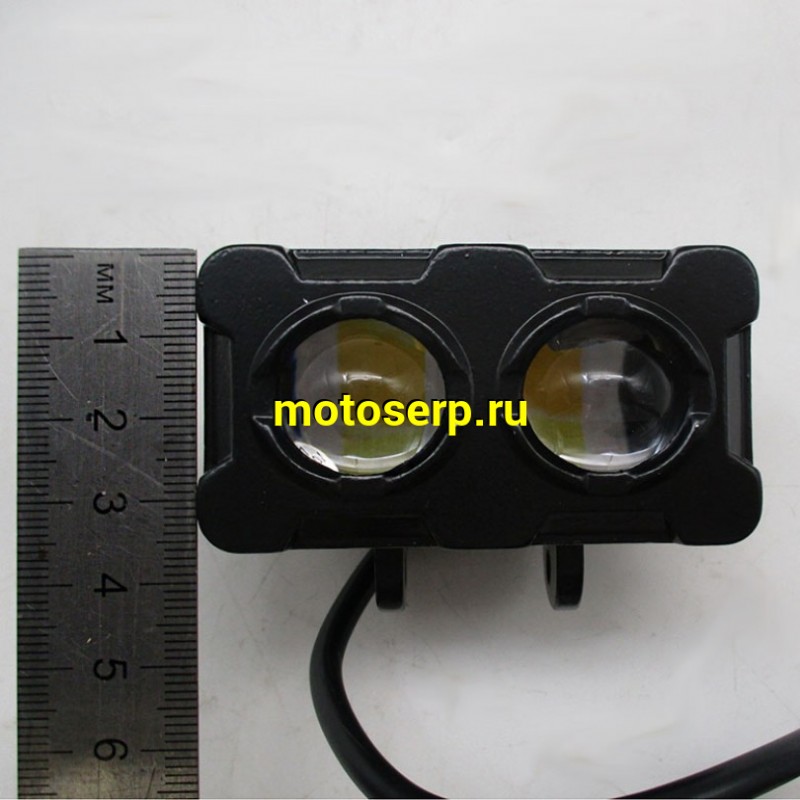 Купить  Фара, Светодиодная оптика прямоугольная, 70‑40mm, 9‑60V, IP67, белый/желтый свет (ANKON 03 21 58 купить с доставкой по Москве и России, цена, технические характеристики, комплектация фото  - motoserp.ru