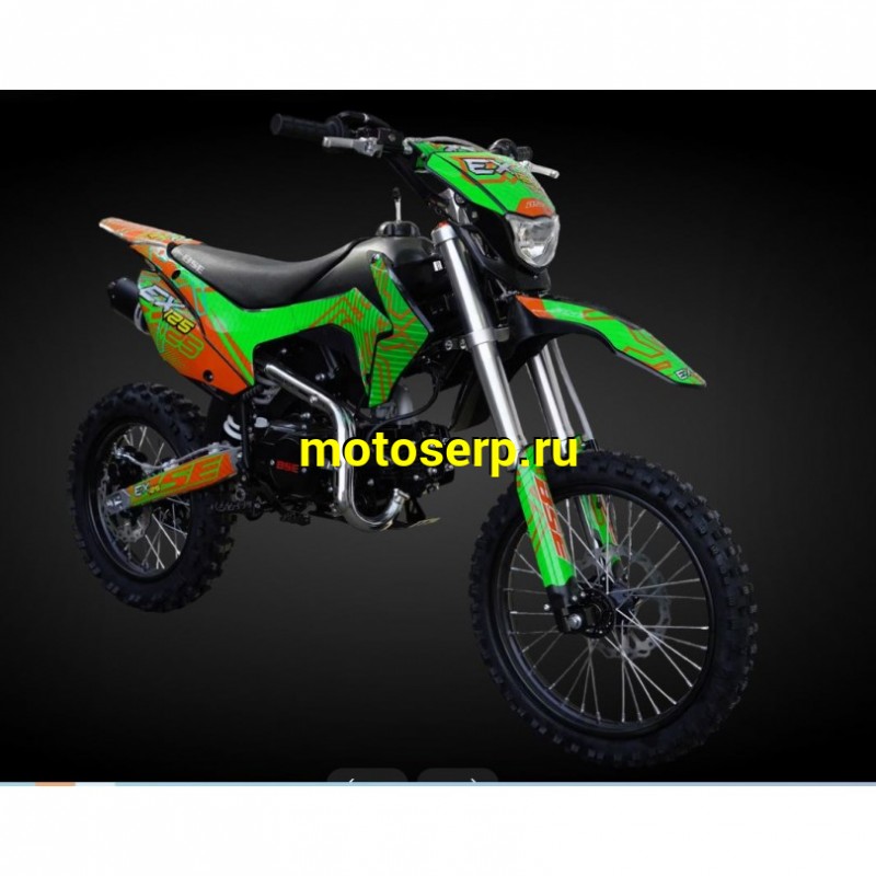 Купить  Питбайк BSE EX125 17/14 Green Orange Ant (шт) купить с доставкой по Москве и России, цена, технические характеристики, комплектация фото  - motoserp.ru