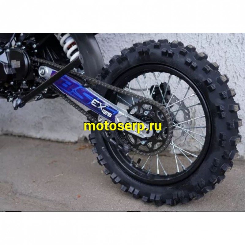 Купить  Питбайк BSE EX125 17/14 Blue Orange Ant (шт) купить с доставкой по Москве и России, цена, технические характеристики, комплектация фото  - motoserp.ru