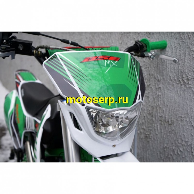 Купить  Питбайк BSE MX125 Racing Green (шт) купить с доставкой по Москве и России, цена, технические характеристики, комплектация фото  - motoserp.ru