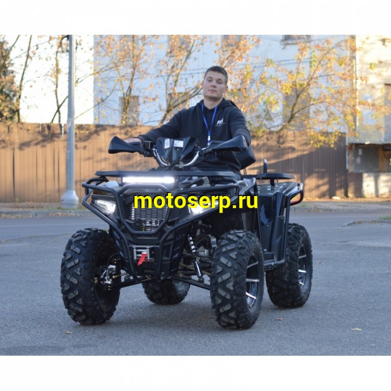 Купить  200cc Квадроцикл BULLY 200 LD premium (Булли 200) верт. мотор Loncin LX162FMK-2 200сс, утил., вариатор, лебедка!!,  литые колеса 12" (шт) (Хар  купить с доставкой по Москве и России, цена, технические характеристики, комплектация фото  - motoserp.ru