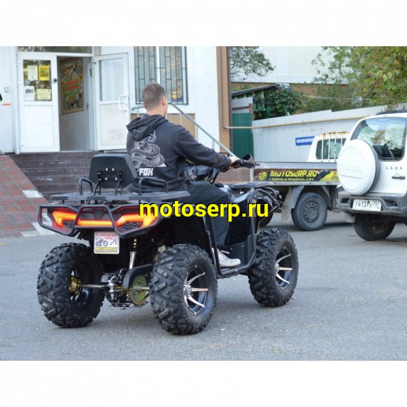 Купить  200cc Квадроцикл BULLY 200 LD premium (Булли 200) верт. мотор Loncin LX162FMK-2 200сс, утил., вариатор, лебедка!!,  литые колеса 12" (шт) (Хар  купить с доставкой по Москве и России, цена, технические характеристики, комплектация фото  - motoserp.ru