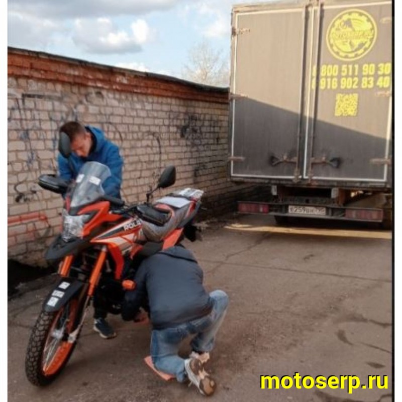 Купить  Мотоцикл внедорожный ROLIZ SPORT-002 300сс, (ЭПТС) Тур-эндуро, YX170FMN, CBB300Y, балансир,  90/90-19, 110/90-18 (шт) (Roliz (ФОТО купить с доставкой по Москве и России, цена, технические характеристики, комплектация фото  - motoserp.ru
