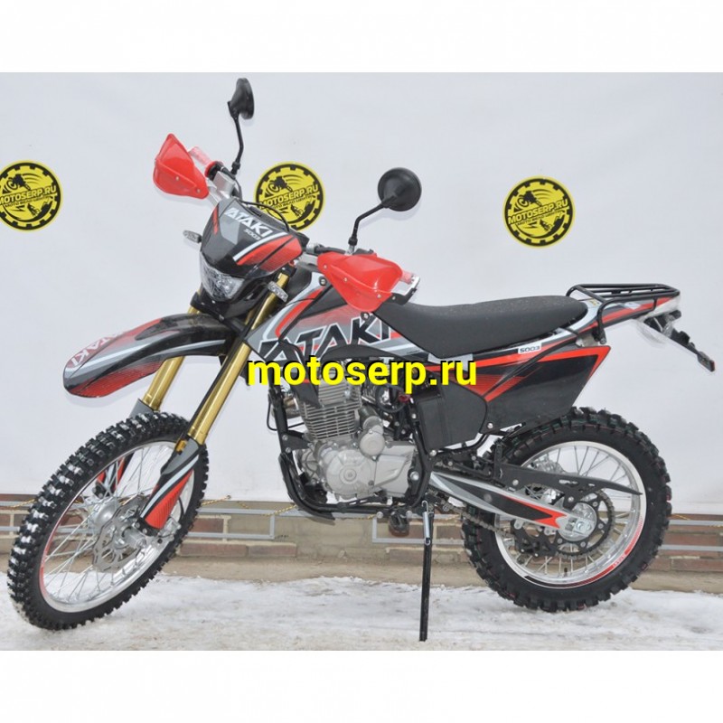 Купить  ====Мотоцикл внедорожный ATAKI S003 300 (4T 175FMM-5) ПТС 21/18 (2024 г.) красный (шт) (SM купить с доставкой по Москве и России, цена, технические характеристики, комплектация фото  - motoserp.ru