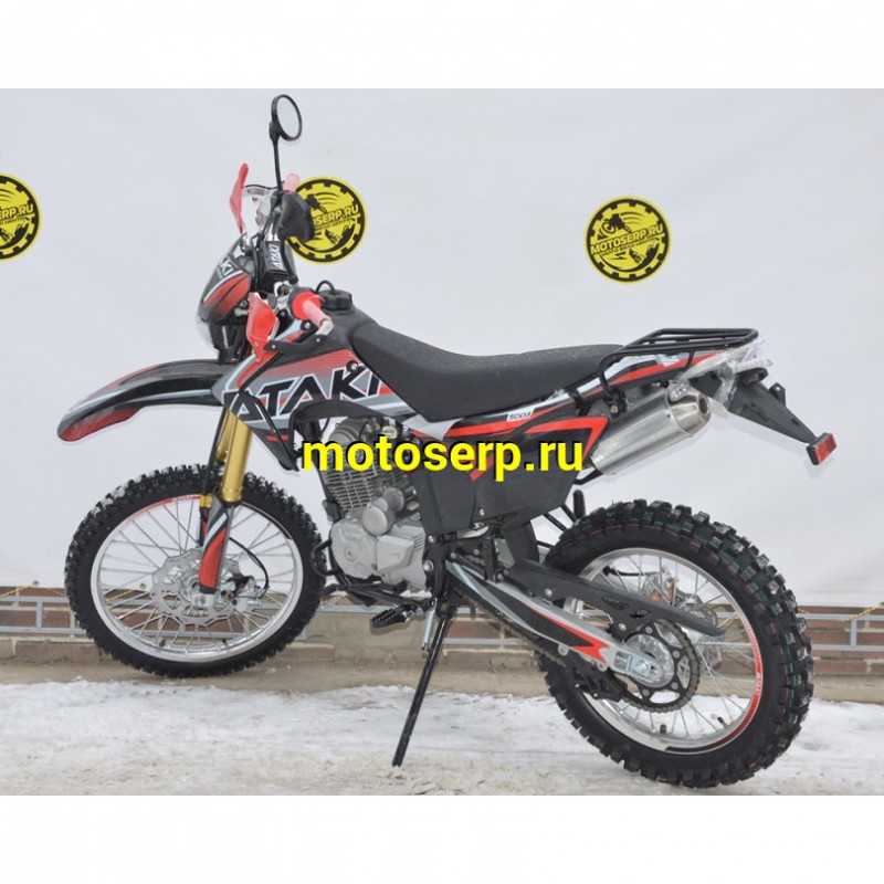 Купить  ====Мотоцикл внедорожный ATAKI S003 300 (4T 175FMM-5) ПТС 21/18 (2024 г.) красный (шт) (SM купить с доставкой по Москве и России, цена, технические характеристики, комплектация фото  - motoserp.ru