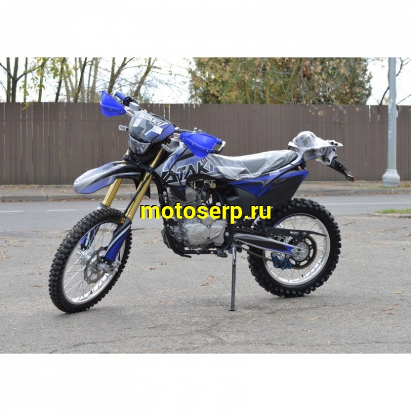 Купить  ====Мотоцикл внедорожный ATAKI S003 300 (4T 175FMM-5) ПТС 21/18 (2024 г.) синий (шт) (SM купить с доставкой по Москве и России, цена, технические характеристики, комплектация фото  - motoserp.ru