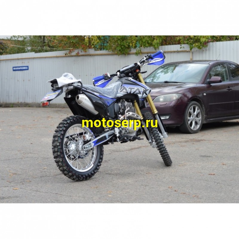 Купить  ====Мотоцикл внедорожный ATAKI S003 300 (4T 175FMM-5) ПТС 21/18 (2024 г.) синий (шт) (SM купить с доставкой по Москве и России, цена, технические характеристики, комплектация фото  - motoserp.ru