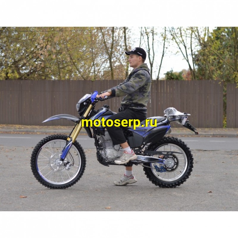 Купить  ====Мотоцикл внедорожный ATAKI S003 300 (4T 175FMM-5) ПТС 21/18 (2024 г.) синий (шт) (SM купить с доставкой по Москве и России, цена, технические характеристики, комплектация фото  - motoserp.ru