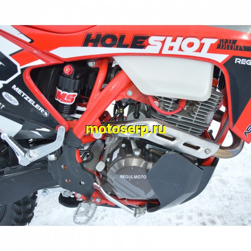 Купить  Мотоцикл Кросс/Эндуро Regulmoto Holeshot Red Edition 172FMM (ЭПТС) 300cc балан.,6КПП, 4V,подв. сж/отб KKE 2катр. 47мм  (ЭПТС) (2024г.) (зал) (шт) купить с доставкой по Москве и России, цена, технические характеристики, комплектация фото  - motoserp.ru