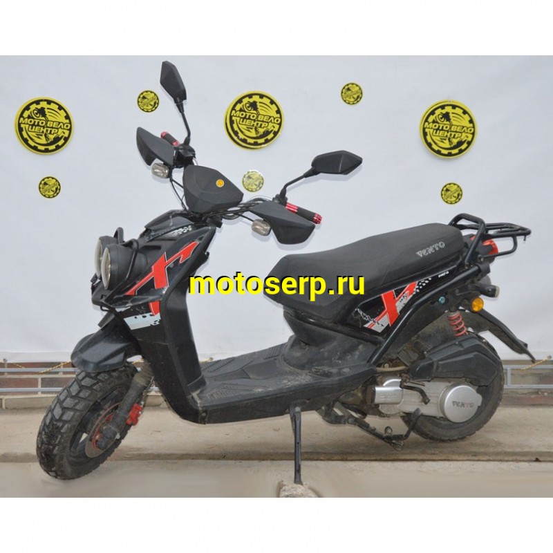 Купить  ====Скутер VENTO SMART-II NEW Б/У пробег 2500 50 cc; 2- местный, 4Т, возд. охлажд., диск/барабан, кол. 12"/12"(зал) (шт) 01500 (Vento купить с доставкой по Москве и России, цена, технические характеристики, комплектация фото  - motoserp.ru