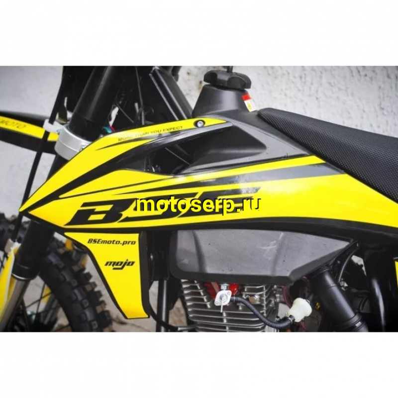 Купить  Мотоцикл Кросс/Эндуро BSE T5 Yellow Twister (шт)   купить с доставкой по Москве и России, цена, технические характеристики, комплектация фото  - motoserp.ru