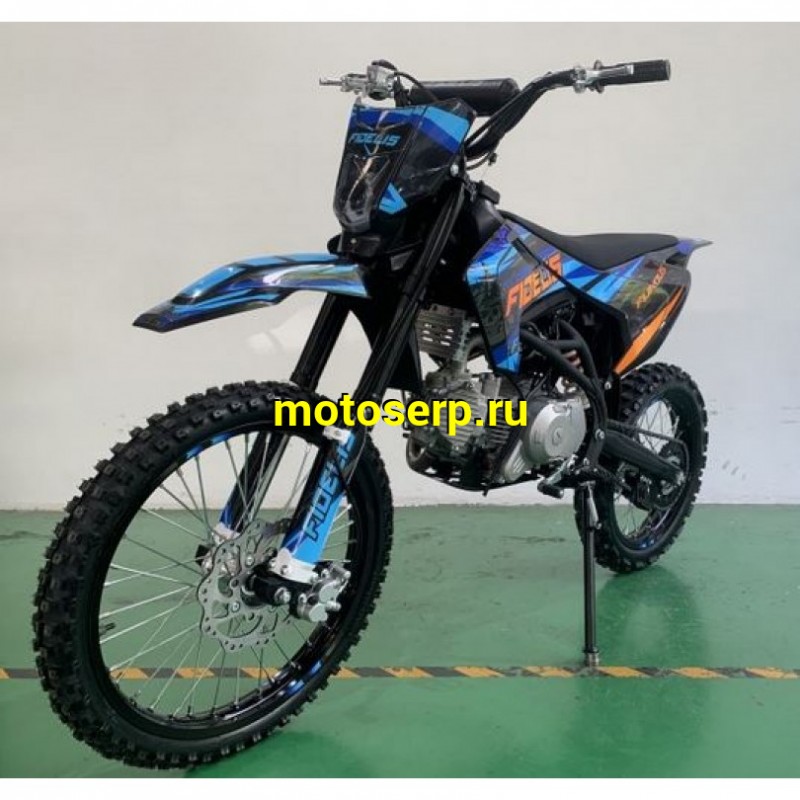 Купить  Питбайк Fidelis Furious 150 (YX1P60FMJ) (спортинв), 19/16 ,4T, 150сс, электро/кикстар., вилка перев., диск/диск (шт) (ТехМаркет купить с доставкой по Москве и России, цена, технические характеристики, комплектация фото  - motoserp.ru