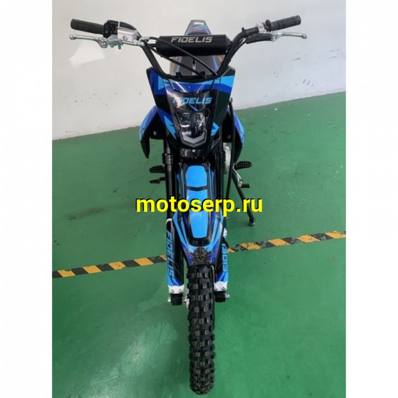 Купить  Питбайк Fidelis Furious 150 (YX1P60FMJ) (спортинв), 19/16 ,4T, 150сс, электро/кикстар., вилка перев., диск/диск (шт) (ТехМаркет купить с доставкой по Москве и России, цена, технические характеристики, комплектация фото  - motoserp.ru