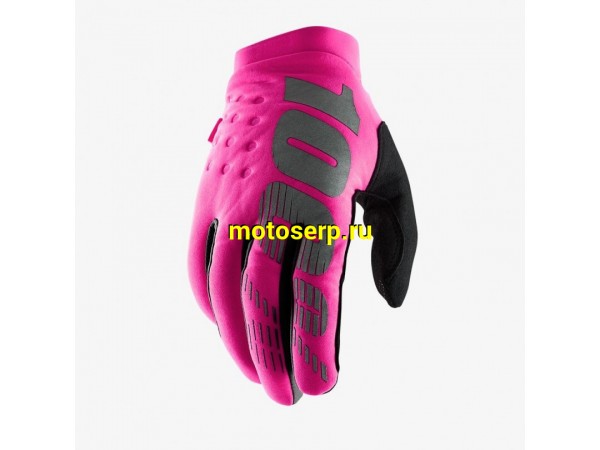 Купить  Перчатки 100% Brisker Womens Glove Pink/Black (XL) (11016-263-11) (пар) (Fox УТ-00022251 купить с доставкой по Москве и России, цена, технические характеристики, комплектация фото  - motoserp.ru