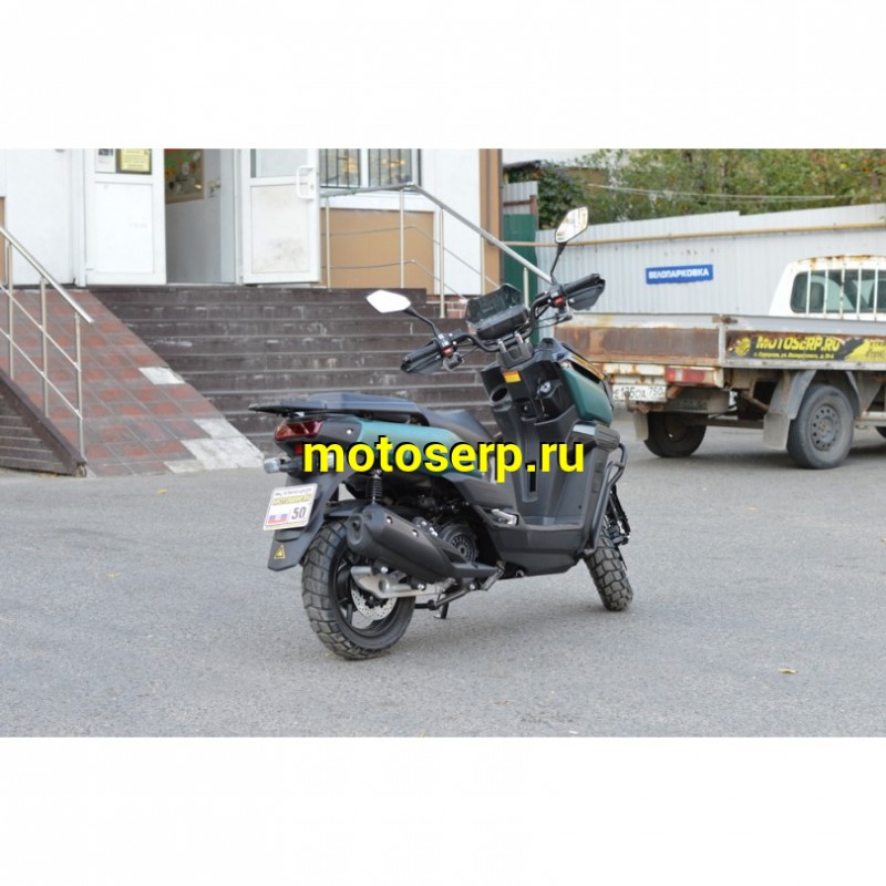 Купить  Скутер MM VECTOR (Вектор) 50cc, 4Т,возд. охл. ,торм. диск/диск., дуги, перед кофр (шт) 01250 (MM 49042  купить с доставкой по Москве и России, цена, технические характеристики, комплектация фото  - motoserp.ru