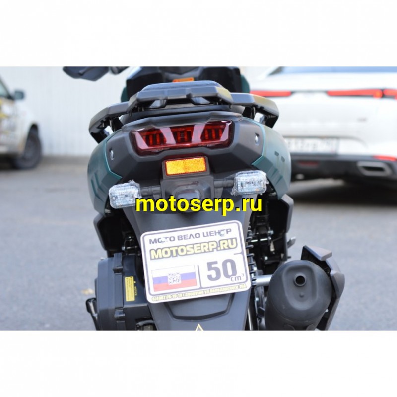 Купить  Скутер MM VECTOR (Вектор) 50cc, 4Т,возд. охл. ,торм. диск/диск., дуги, перед кофр (шт) 01250 (MM 49042  купить с доставкой по Москве и России, цена, технические характеристики, комплектация фото  - motoserp.ru