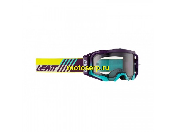Купить  Очки мото Кросс Leatt Velocity 5.5 Indigo Light Grey 58% (8023020310) (шт) (Fox УТ-00024355 купить с доставкой по Москве и России, цена, технические характеристики, комплектация фото  - motoserp.ru