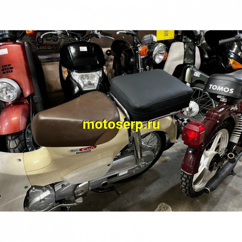 Купить  Сидение (седло) Сиденье для пассажира универсальное Yamaha Gear Mate Honda Benly Super Cub Gyro X Suzuki Birdie (заднее) (шт) (JP купить с доставкой по Москве и России, цена, технические характеристики, комплектация фото  - motoserp.ru