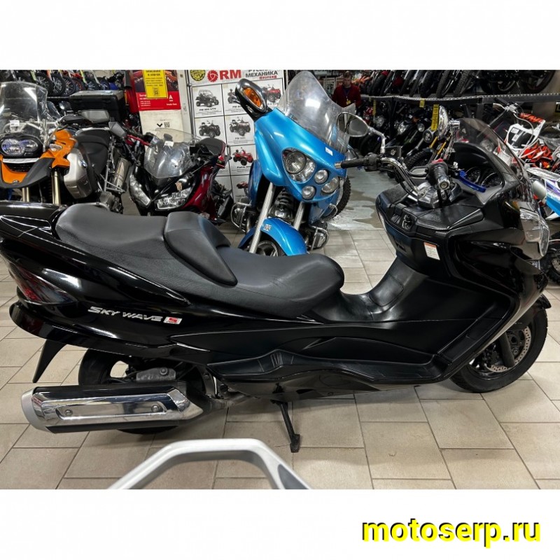 Купить  ====Максискутер Suzuki Skywave 250S 2006 г.в.26182км Из Японии,без пробега по РФ  купить с доставкой по Москве и России, цена, технические характеристики, комплектация фото  - motoserp.ru