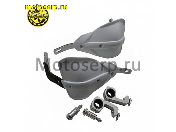 Купить  Защита рук/рычагов (уши) универсальная, армированная Белый (пара) (TATA 800002001 купить с доставкой по Москве и России, цена, технические характеристики, комплектация фото  - motoserp.ru