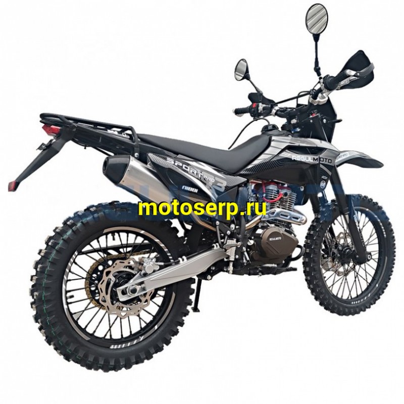 Купить  Мотоцикл Кросс/Эндуро Regulmoto Sport-003 PR PRO (4 valves) 6 передач (Черный) (шт) (ФОТО купить с доставкой по Москве и России, цена, технические характеристики, комплектация фото  - motoserp.ru