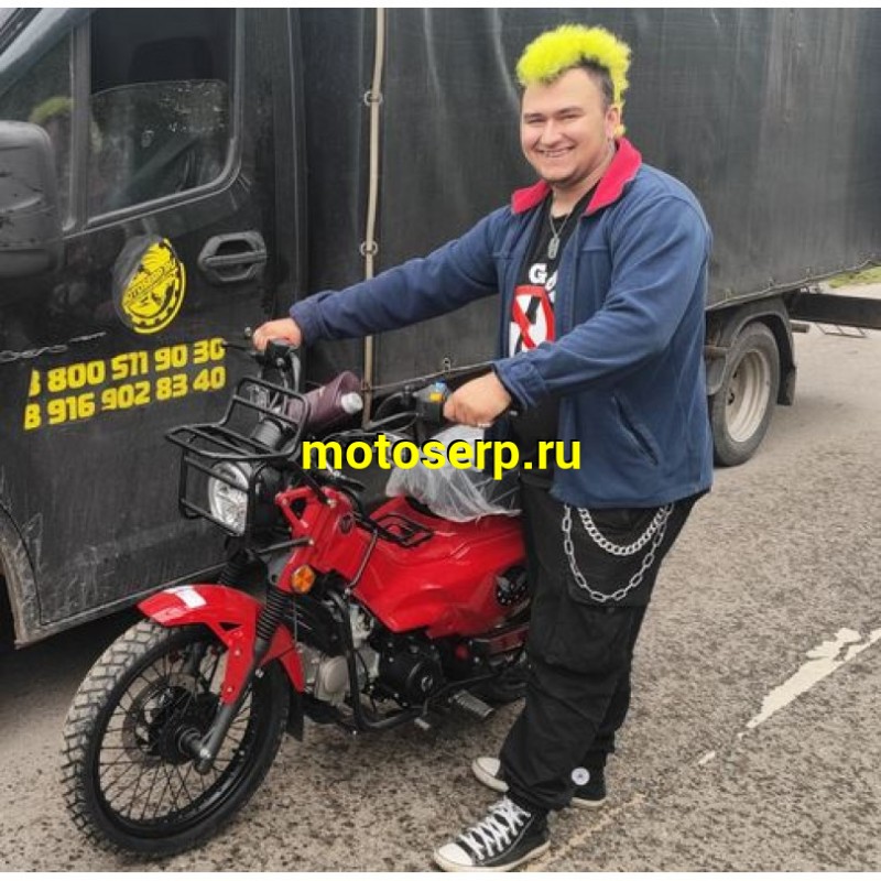 Купить  Мопед MM XTRAIL 2 (ИксТраил - 50)  реплика Honda TRAIL, 50сс 4Т (шт) (MM  купить с доставкой по Москве и России, цена, технические характеристики, комплектация фото  - motoserp.ru