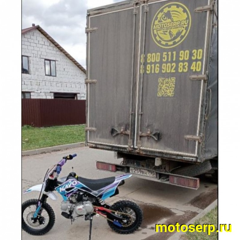 Купить  Питбайк KAYO Mini K125EM 14/12 (механ. сцепл., эл. стартер.) (шт) (SM купить с доставкой по Москве и России, цена, технические характеристики, комплектация фото  - motoserp.ru