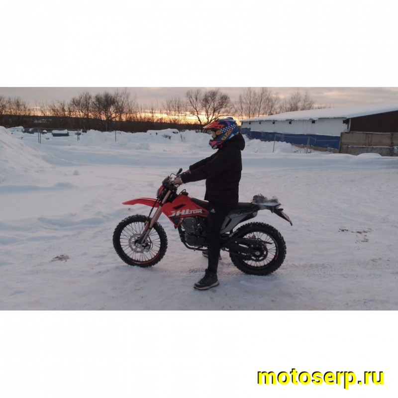 Купить  Мотоцикл внедорожный JHL S004 300 (4T PR300) ПТС 21/18  красный (шт) (SM купить с доставкой по Москве и России, цена, технические характеристики, комплектация фото  - motoserp.ru