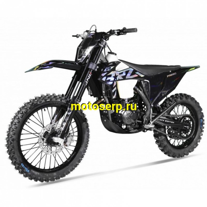 Купить  Мотоцикл Кросс/Эндуро BRZ X8 PR250 BE (172FMM-PR) (спортинв) 250сс, ZS172FMM-5 PR балансир. 21/18 (шт) (ФОТО купить с доставкой по Москве и России, цена, технические характеристики, комплектация фото  - motoserp.ru