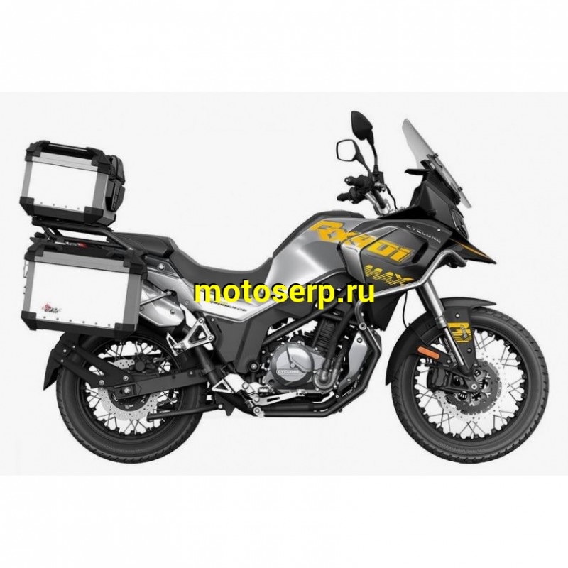 Купить  Мотоцикл внедорожный CYCLONE RX401 (SR400GY-2D) ПТС, 400cc 19/17 Тур-эндуро (.)  (шт) (ФОТО купить с доставкой по Москве и России, цена, технические характеристики, комплектация фото  - motoserp.ru