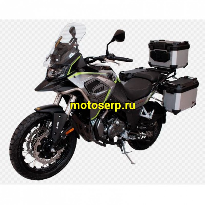 Купить  Мотоцикл внедорожный CYCLONE RX401 (SR400GY-2D) ПТС, 400cc 19/17 Тур-эндуро (.)  (шт) (ФОТО купить с доставкой по Москве и России, цена, технические характеристики, комплектация фото  - motoserp.ru
