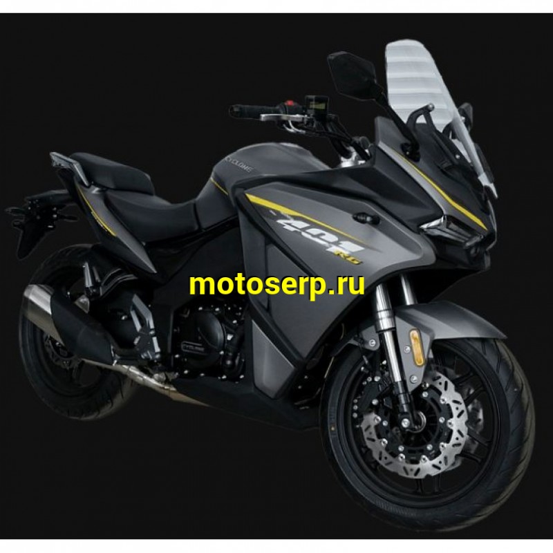 Купить  Мотоцикл CYCLONE RG401 (SR400GS-B), 400cc 17/17 (2024 г.)  (шт) купить с доставкой по Москве и России, цена, технические характеристики, комплектация фото  - motoserp.ru