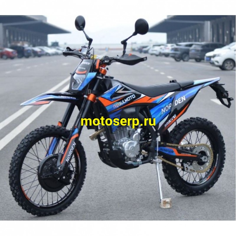 Купить  Мотоцикл Кросс/Эндуро Regulmoto Norden (2024г) (ЭПТС) ZS172FMM-5 PR, 21/18", среднеразмерный (шт) купить с доставкой по Москве и России, цена, технические характеристики, комплектация фото  - motoserp.ru