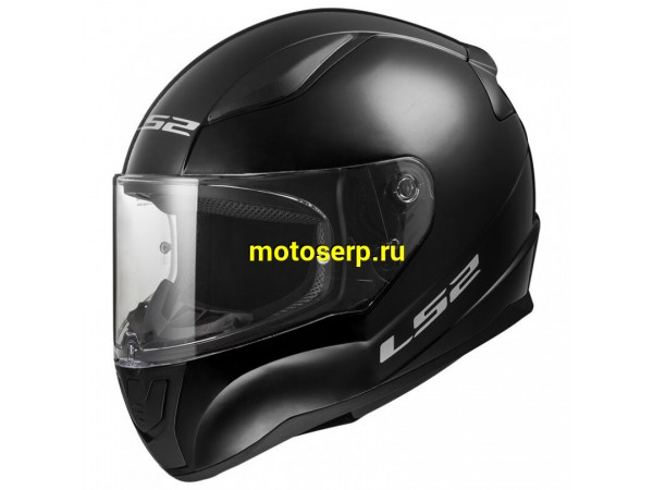 Купить  Шлем закрытый LS2 FF353 RAPID 2 SOLID GLOSS BLACK (S) интеграл (шт) (LS2 купить с доставкой по Москве и России, цена, технические характеристики, комплектация фото  - motoserp.ru